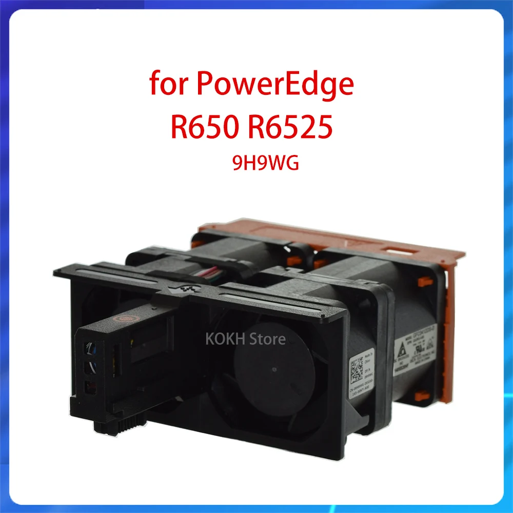 

New Original 1.5A 09H9WG 9H9WG Cooling Fan High Performance Fan for PowerEdge R650 R6525 Stardard Performance Servers CN-09H9WG