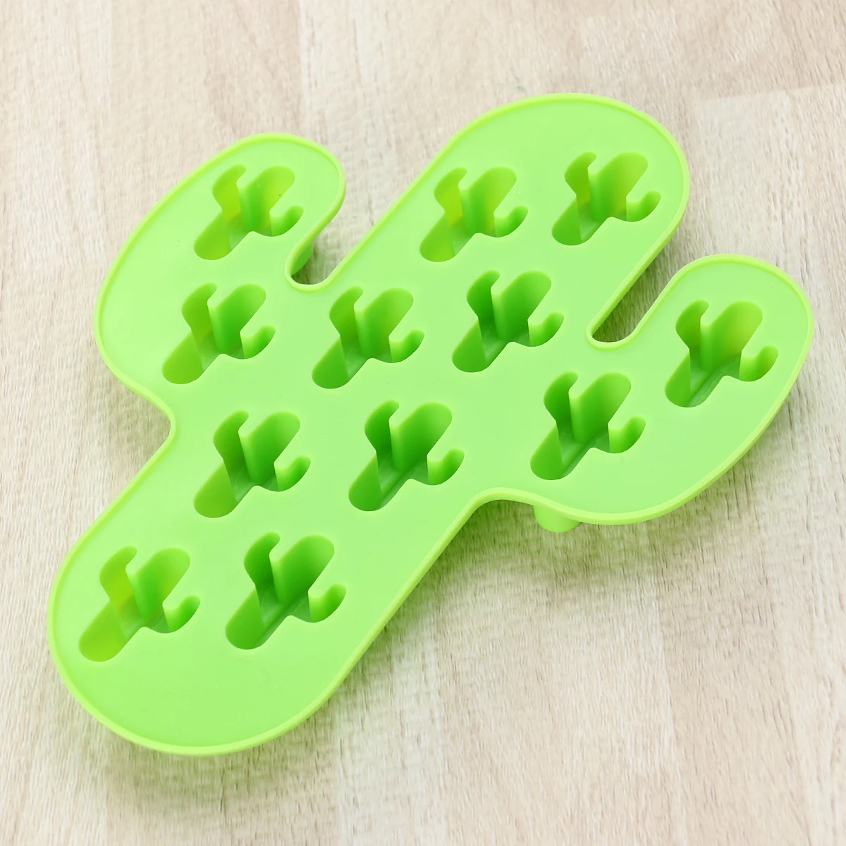 

12-сетчатая силиконовая форма для торта, антипригарная, легко чистящаяся, в форме кактуса, инструмент для выпечки помадки, сделай сам, шоколадная машина, помощник для украшения торта