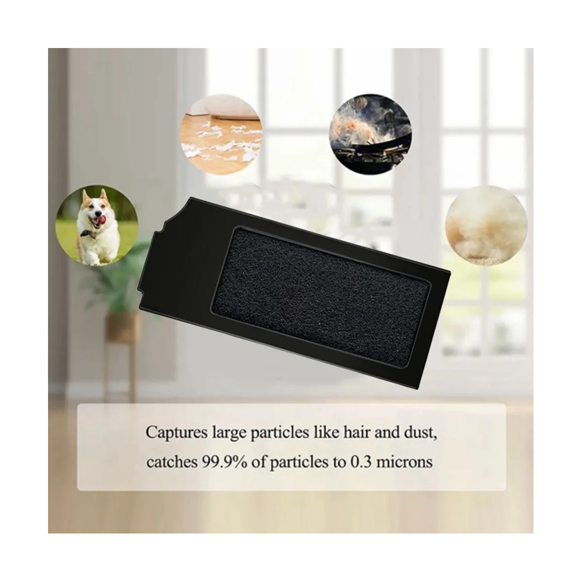 5 pçs filtro hepa para deebot x1 turbo omni t10 turbo robô aspirador de pó peças filtro de carvão ativado