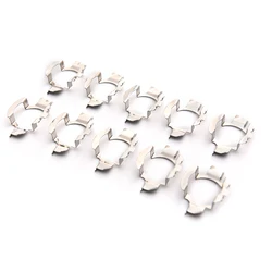 10pcs H7 Adapter Headlamp Socket Car Led Bulb Holder Lamp Base For D101