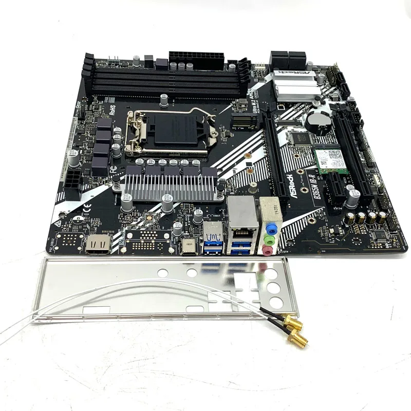 Imagem -04 - Asrock B365m Ib-r Motherboard Lga 1151 Intel B365 Ddr4 64gb Support I5-9400f I7-9700k I58600 I3-9100 I39100t Cpu Micro Atx