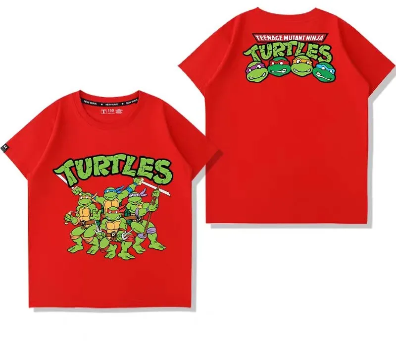 Bestseller: Nick - Teenage Mutant Ninja Turtles Cartoon Kids Cute Soft Comfortable Boys' and Girls' T-Shirt Short Sleeve