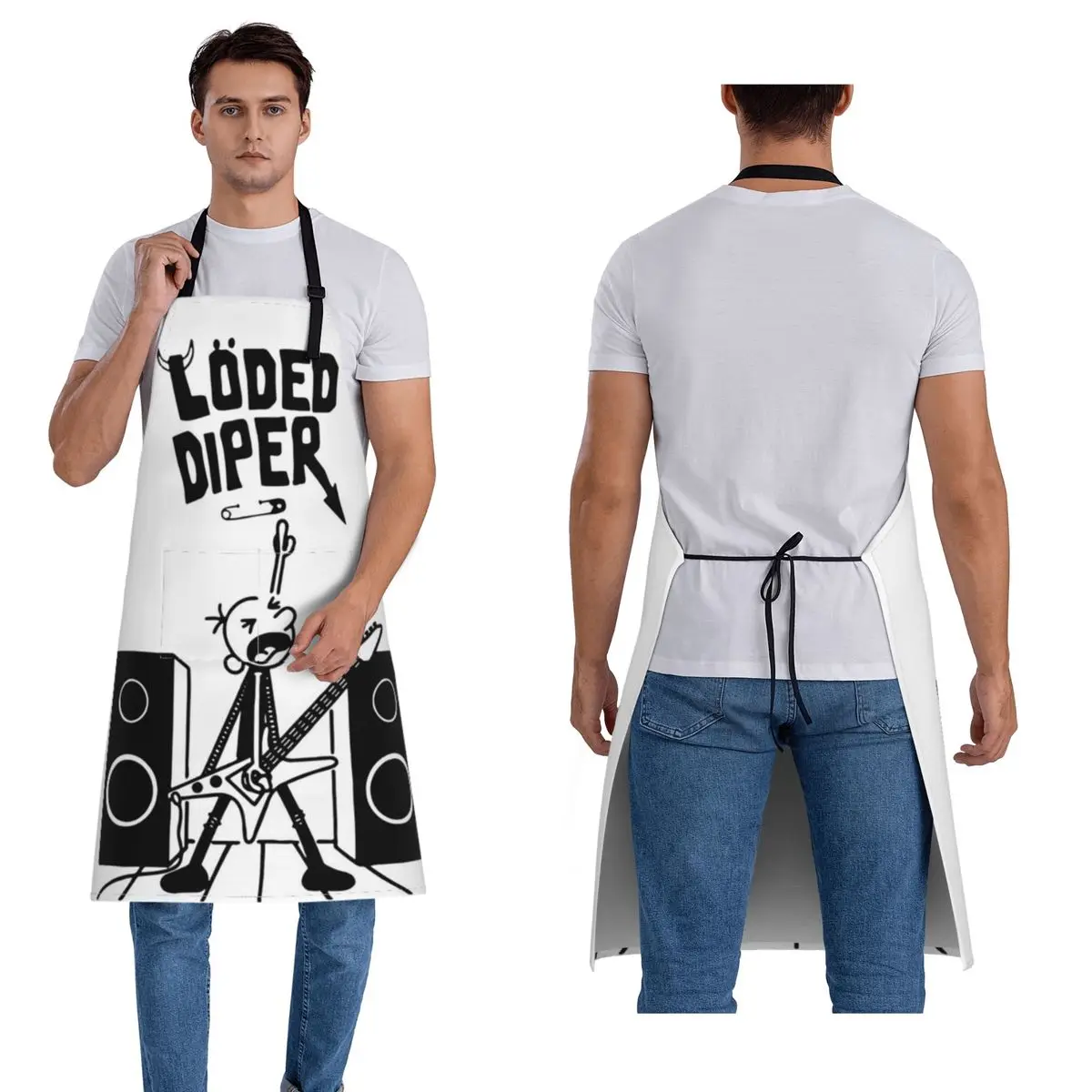 

Diary Of Wimpy Kid World Book Day Apron Chef Cooking Cuisine Tablier Waterproof Bib Kitchen Cleaning Pinafore for Women Men