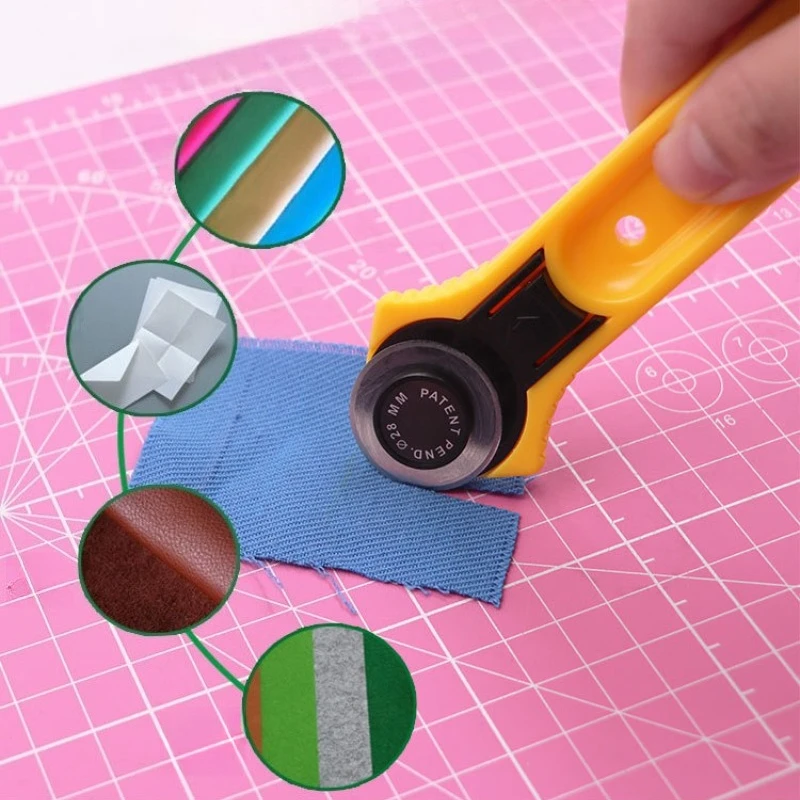Rotary Cutter Fabric - ชุดใบมีดตัดแบบหมุน 1.1 นิ้ว/28 มม. และ 1.8