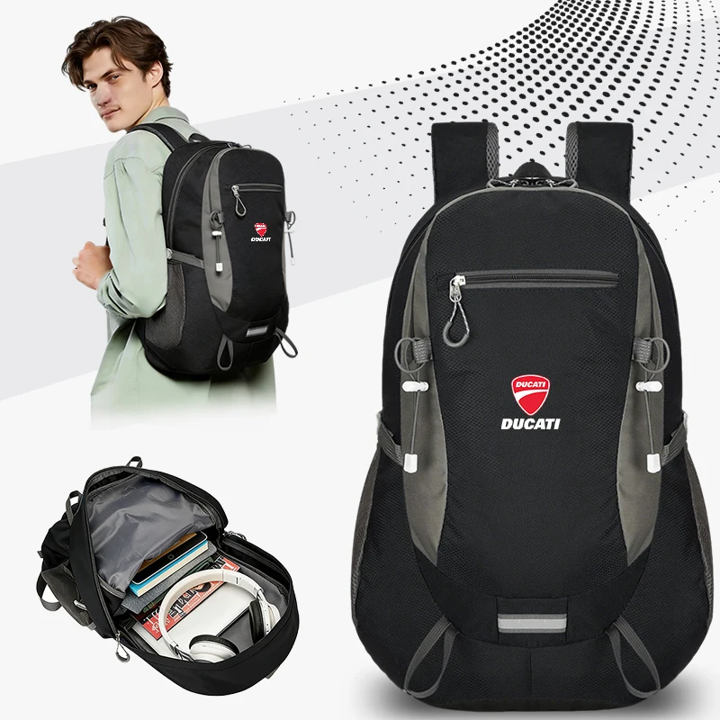New Car Outdoor Mountaineering Car Key Bag Multi-Use Travel Backbag For Ducati Scrambler Multistrada 950 1100 1260 Sport Monster view 3