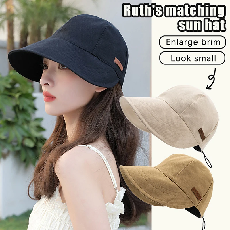 Multi-Functional UV Protection Hat Adjustable Fisherman Cap Sun Visors Hat Portable Foldable Wide Brim Sun Protection Hats