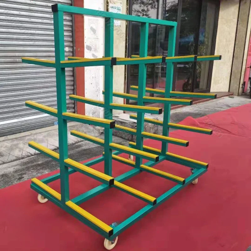 Bevel aluminum cart New aluminum alloy door and window equipment tools
