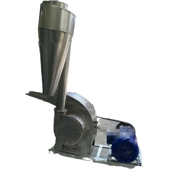 

Stainless steel grinder, cloth bag dust removal feed powder