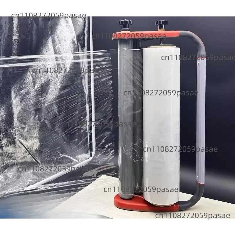 Manual Film Dispenser Handheld Stretch Wrapper Compact and Portable Stretch Wrapping Machine Film Applicator
