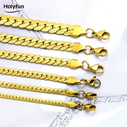 60cm Silver Color Luxury Brand Design Noble 6mm Necklace Chain For Woman Men Fashion Wedding Engagement Jewelry