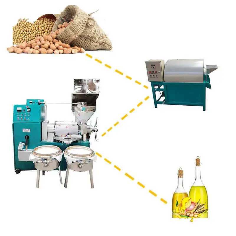 المسمار 6Yl-130 الصحافة المشتركة للفول السوداني الأوتوماتيكي - الضغط على هاين وطارد الزيت