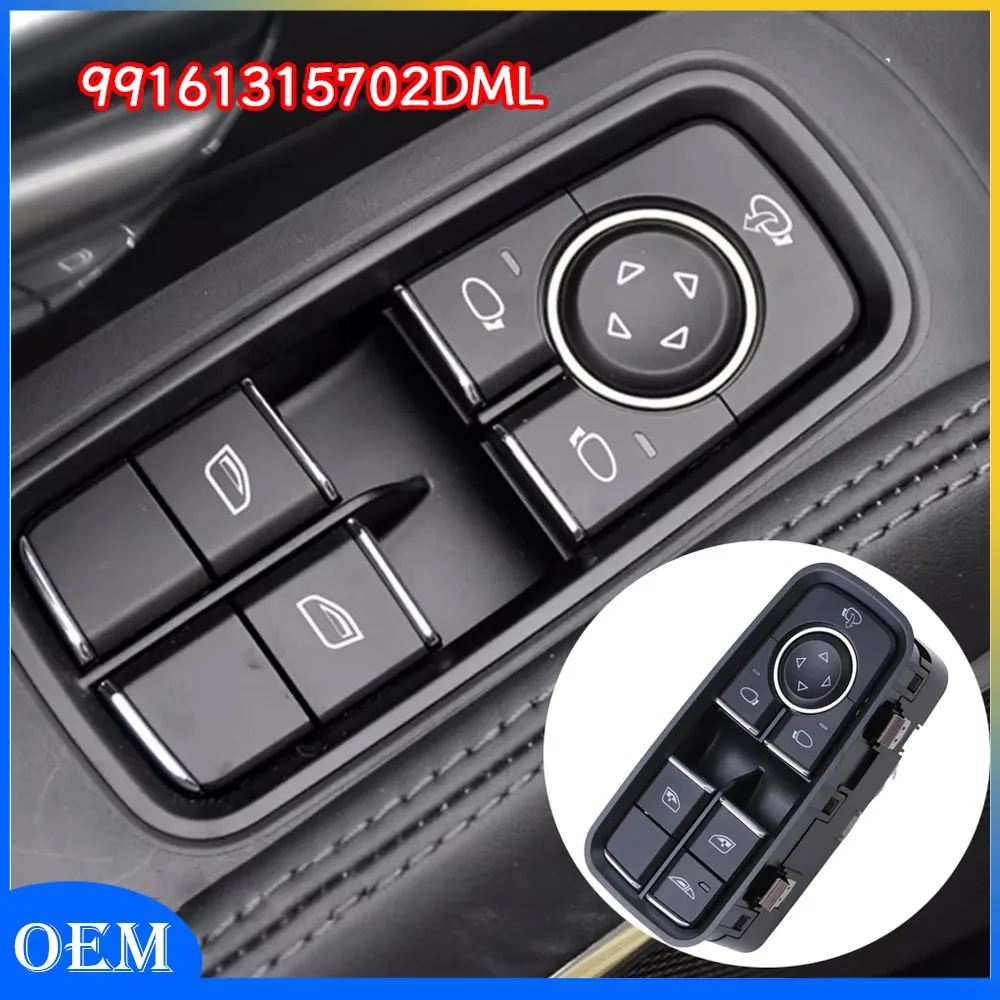 

The power window switches are compatible for Porsche 911 991 2012/01-2020/12, compatible for Porsche 911 Convertible 991