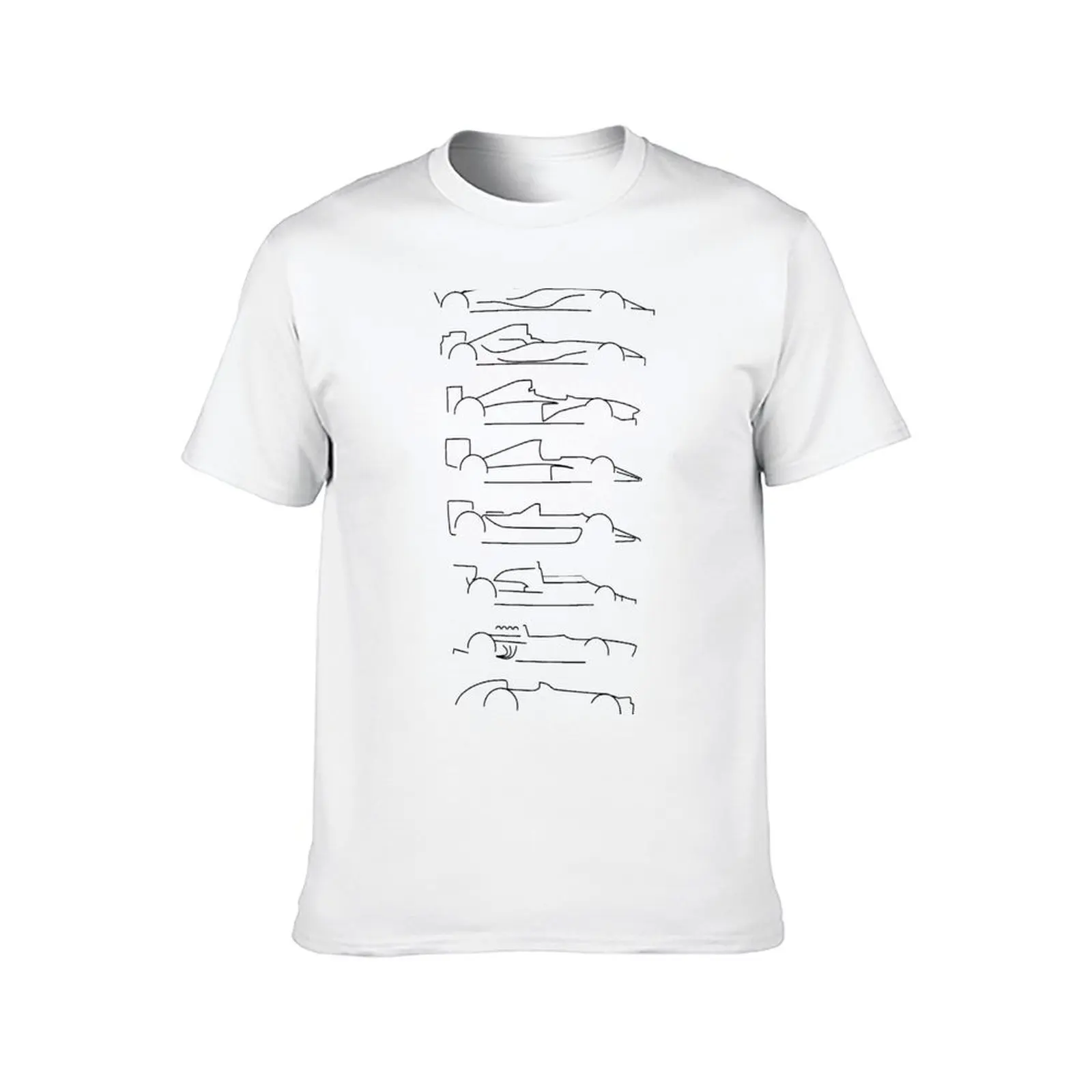 F1 Decades White T-Shirt t shirts for man cotton t shirts for man pack white graphic t shirts for man T-Shirt