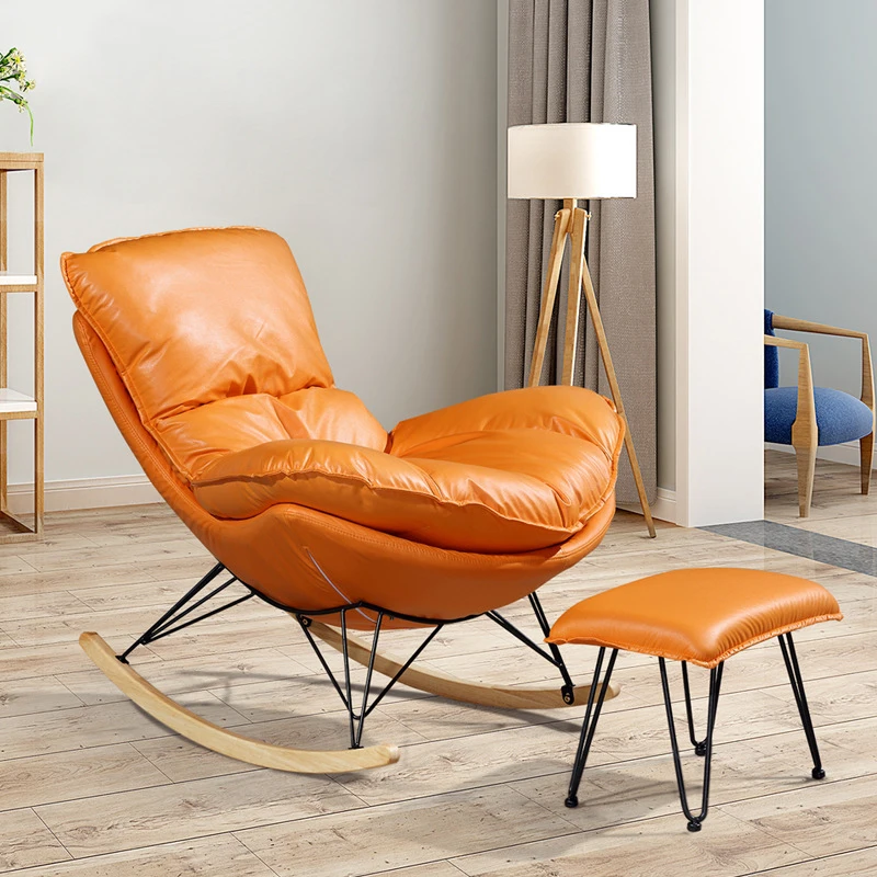 كرسي هزاز صالة كرسي الكبار شرفة الترفيه غرفة المعيشة المنزلي قيلولة كرسي كسول #4