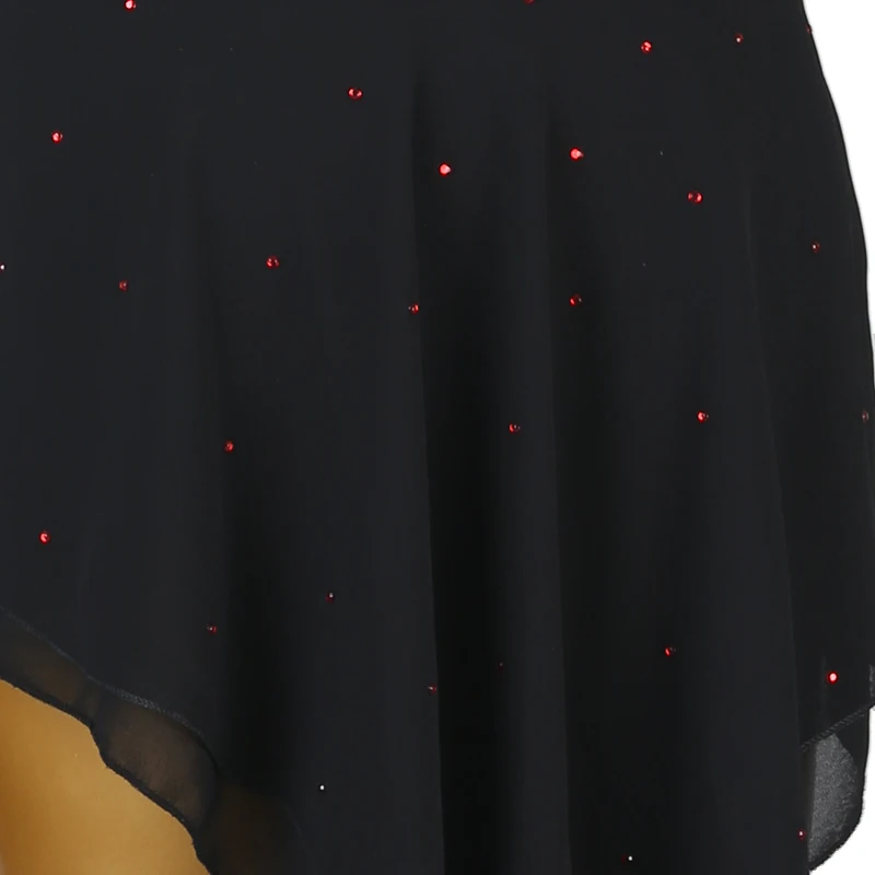 ชุดฟิกเกอร์สเก็ต ชุดเต้นรำ ชุดแสดงบนเวที เสื้อผ้าเด็กผู้หญิง ชุดสเก็ตน้ำแข็ง ชุดเต้นรำ ชุดลีโอตาร์ด แซมบ้า B027