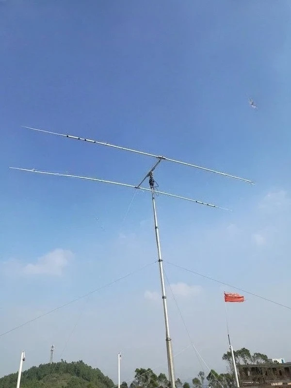 JPC-3 2 Element 3 Band HF  Antenna 14/21/28 MHz Amateur Radio Base Antenna