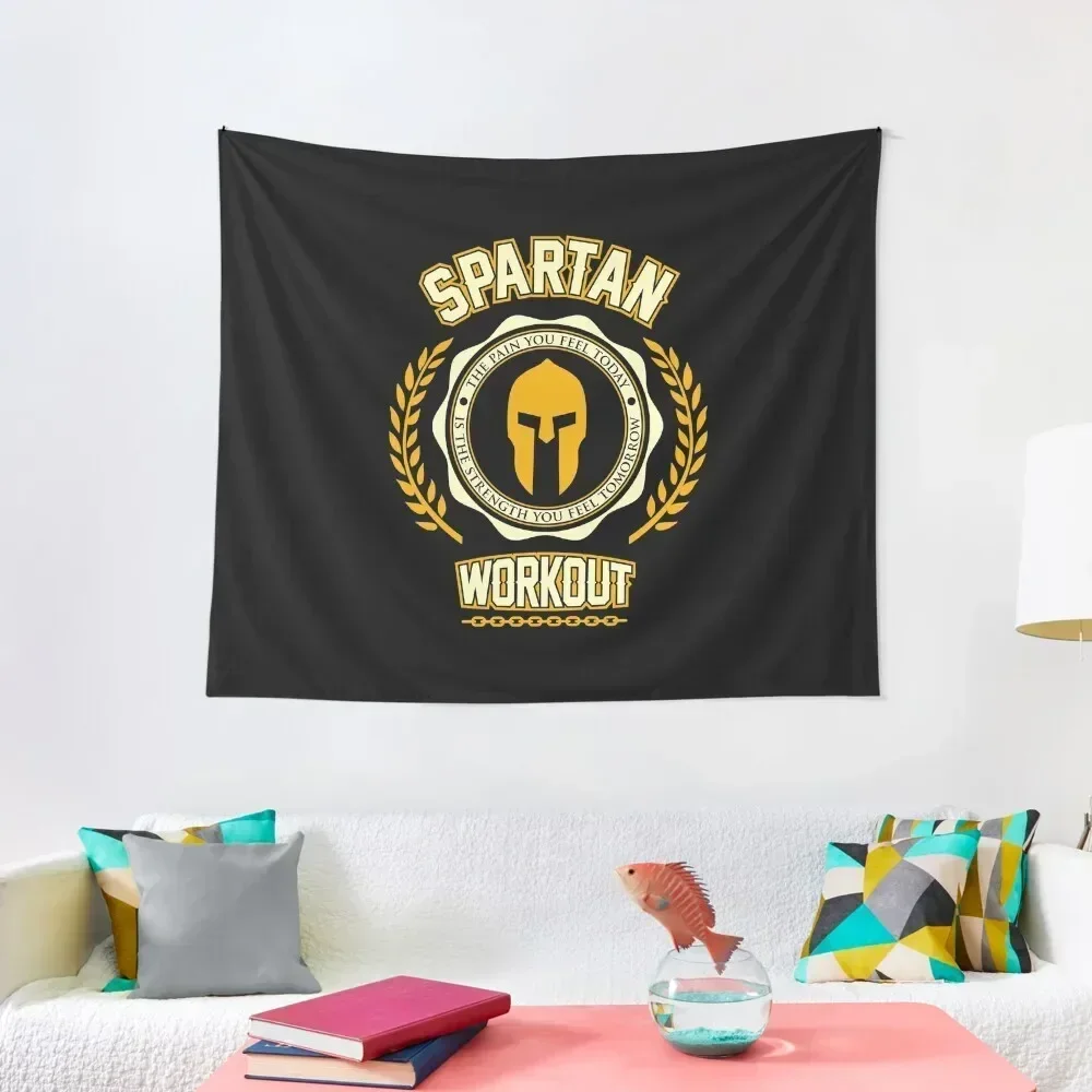 

Spartan Workout Tapestry Room Decorator Decor For Room Aesthetic Decoration Wall Decoration Tapestry