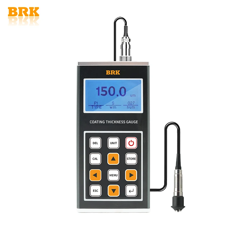 

CTN-300 Coating Thickness Gauge (Metal) | 0.1um Accuracy Flat/Curved Surfaces