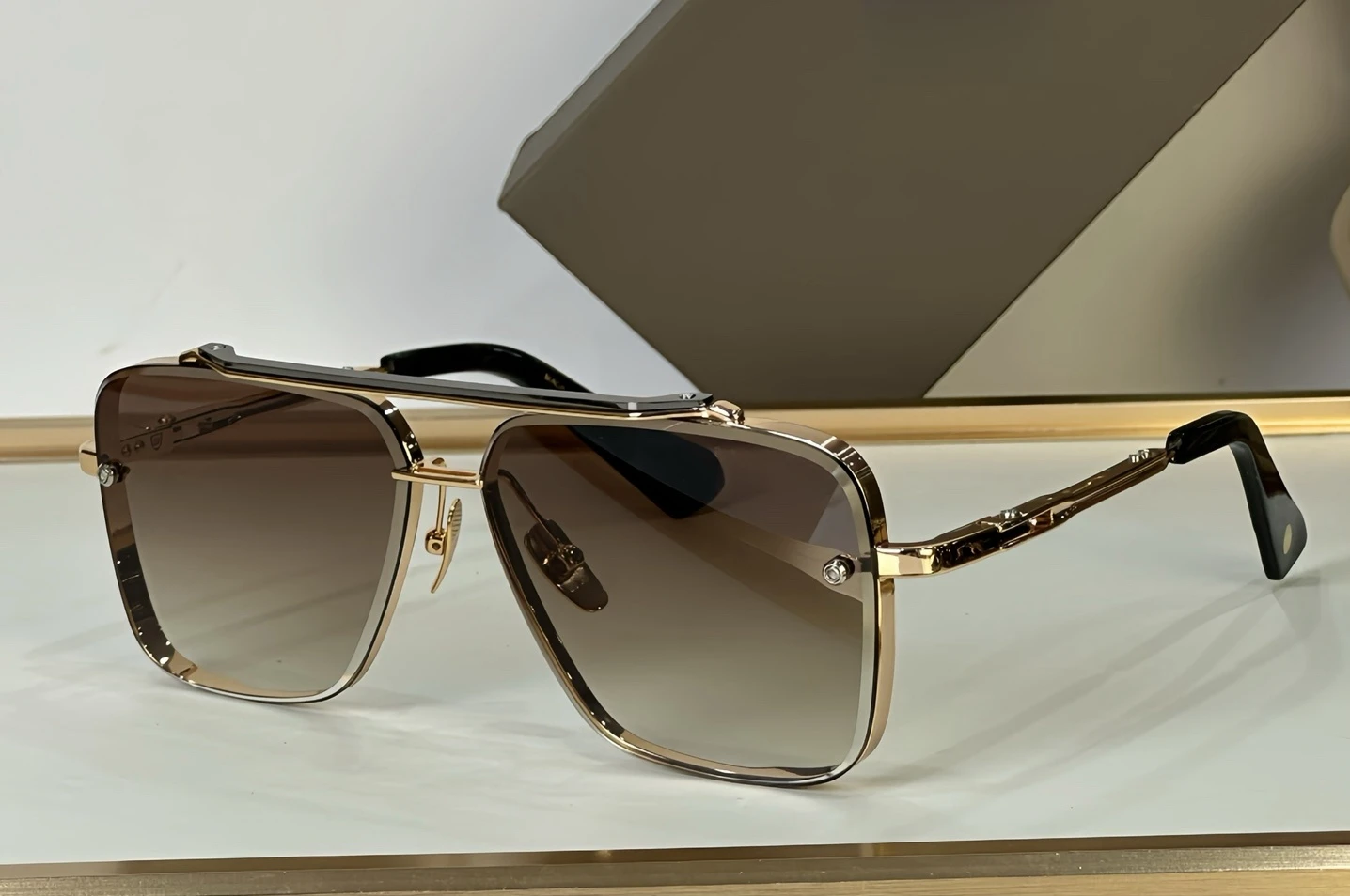 Luxe Merk Pilot MACH SIX Zonnebril Vrouwen Mannen Legering Outdoor Zonnebril Eyewear Shades Voor Vrouwelijke Mannelijke Reizen In Trend