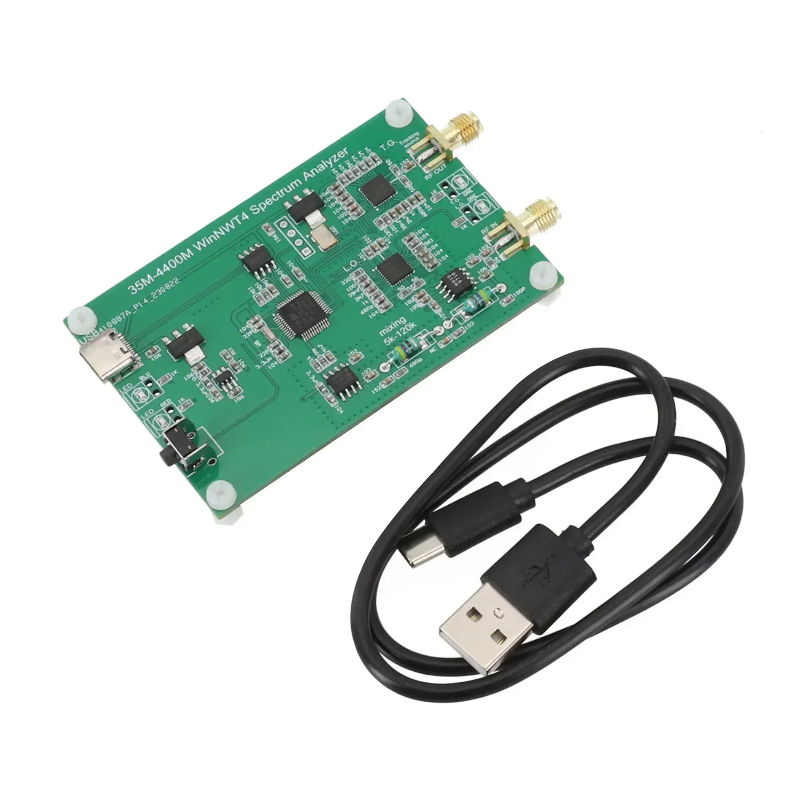 1pc Spectrum Analyzer Power Tools For Win XP Win7 Win10 LTDZ-35M-4400M USB Spectrum Analyzer Module Spectrum Signal Source Parts