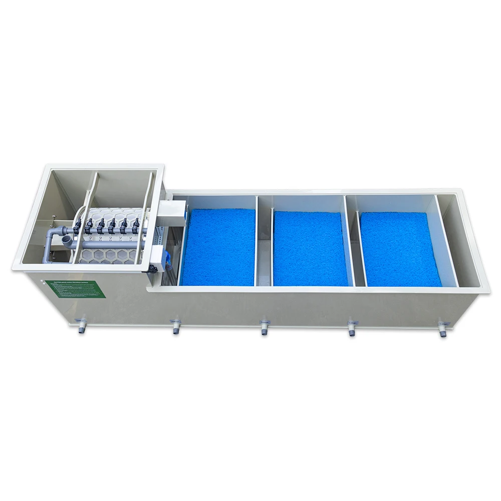 

30m3/h Combi Drum Filter 75 Micron Screen Dual Voltage Aquaculture Fish Farming Marsh Fish Pond Koi Pond Filter System