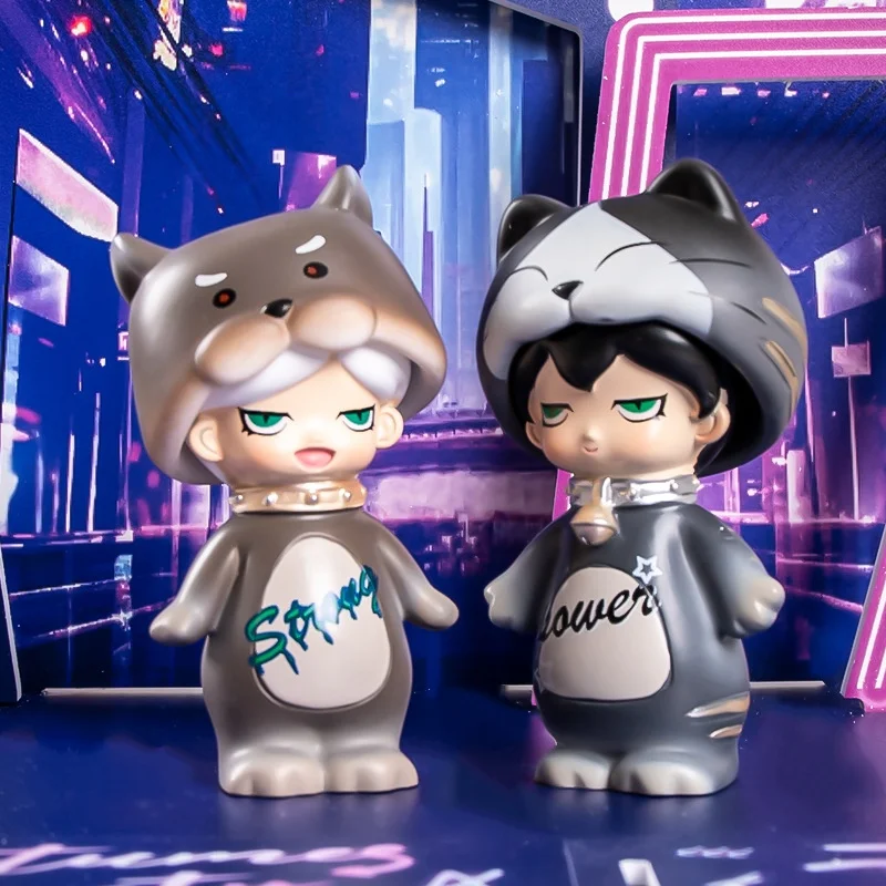 

Genuine Costume Party Blind Box Figurines Trendy Toys Desktop Animal Boy Ornaments Cool Cartoon Dolls Birthday Gifts Glue