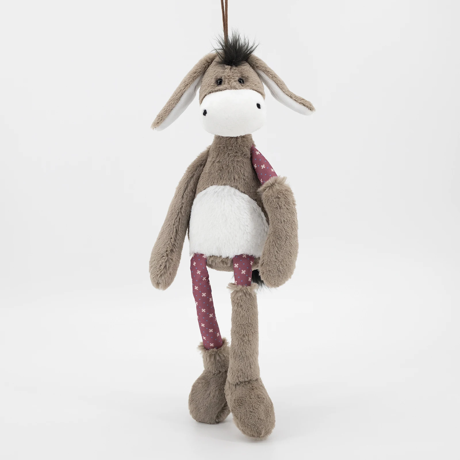 Urocza kreskówka Baby Eeyore symulacja osioł wypchana miękkie pluszowe zwierzątko lalka na urodziny dla dzieci kolekcja prezentów