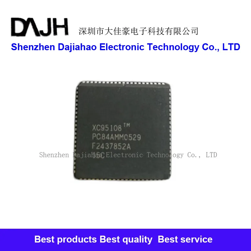 1pcs/lot XC95108-15PC84 XC95108-15PC84C  ic chips IC CPLD 108MC 15NS 84PLCC