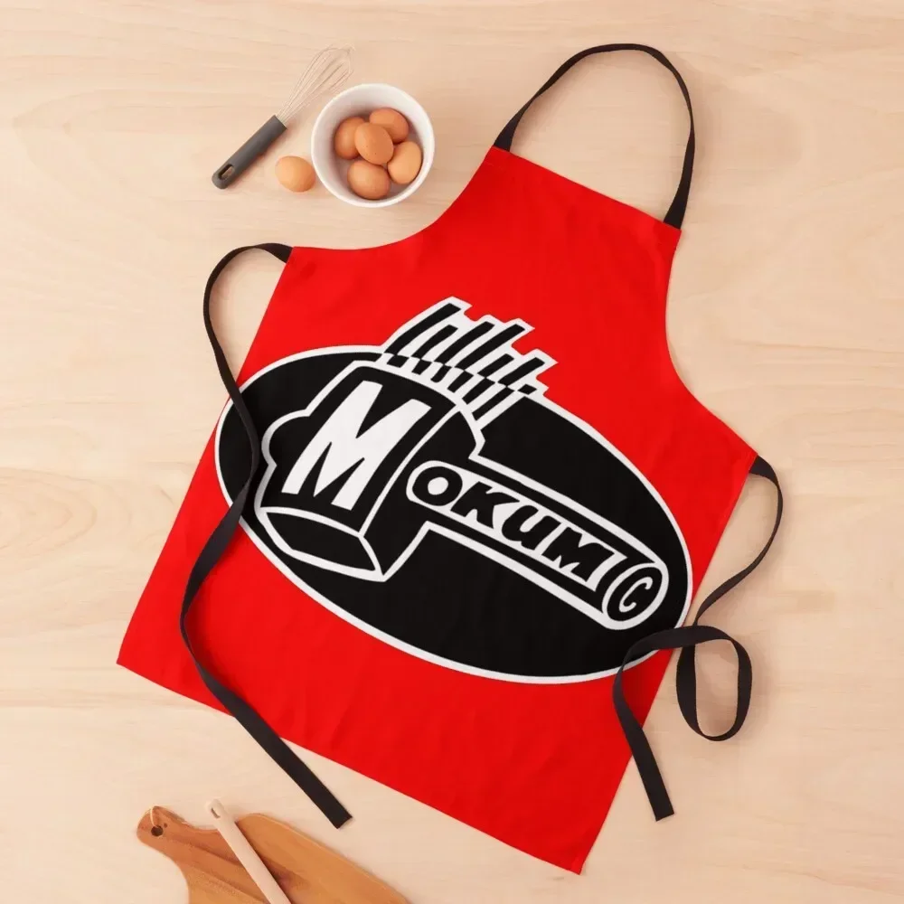 

MOKUM RECORDS Apron Kitchen Kawaii Accessories Funny House Things For Home And Kitchen Hairdresser Apron