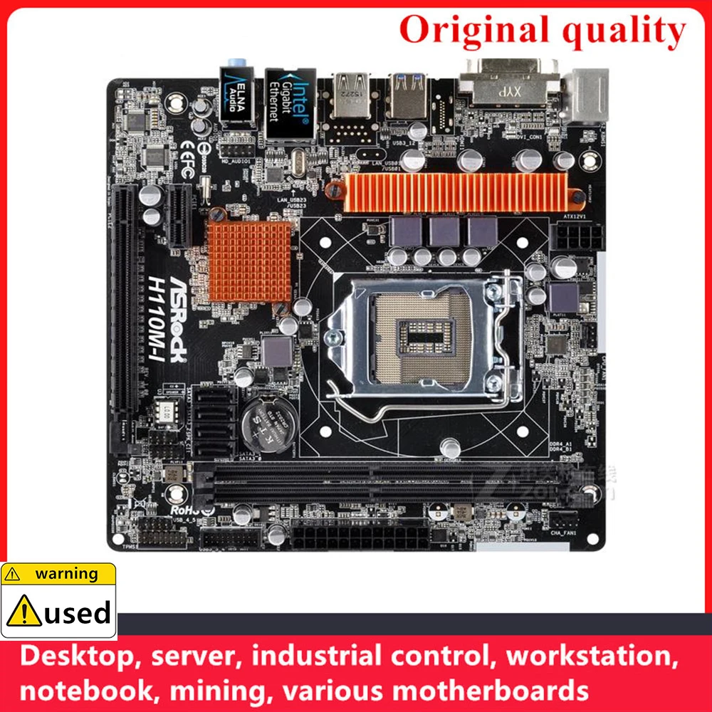 

Used For ASROCK H110M-I Motherboards LGA 1151 DDR4 32GB For Intel H110 Micro ATX Desktop Mainboard SATA III USB3.0