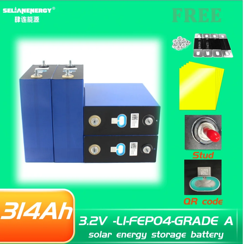 

Eu 3-7days DDP CATL LiFePO4 3.2V 314ah Battery 6000+Cycle Life Original Rechargeable Cell