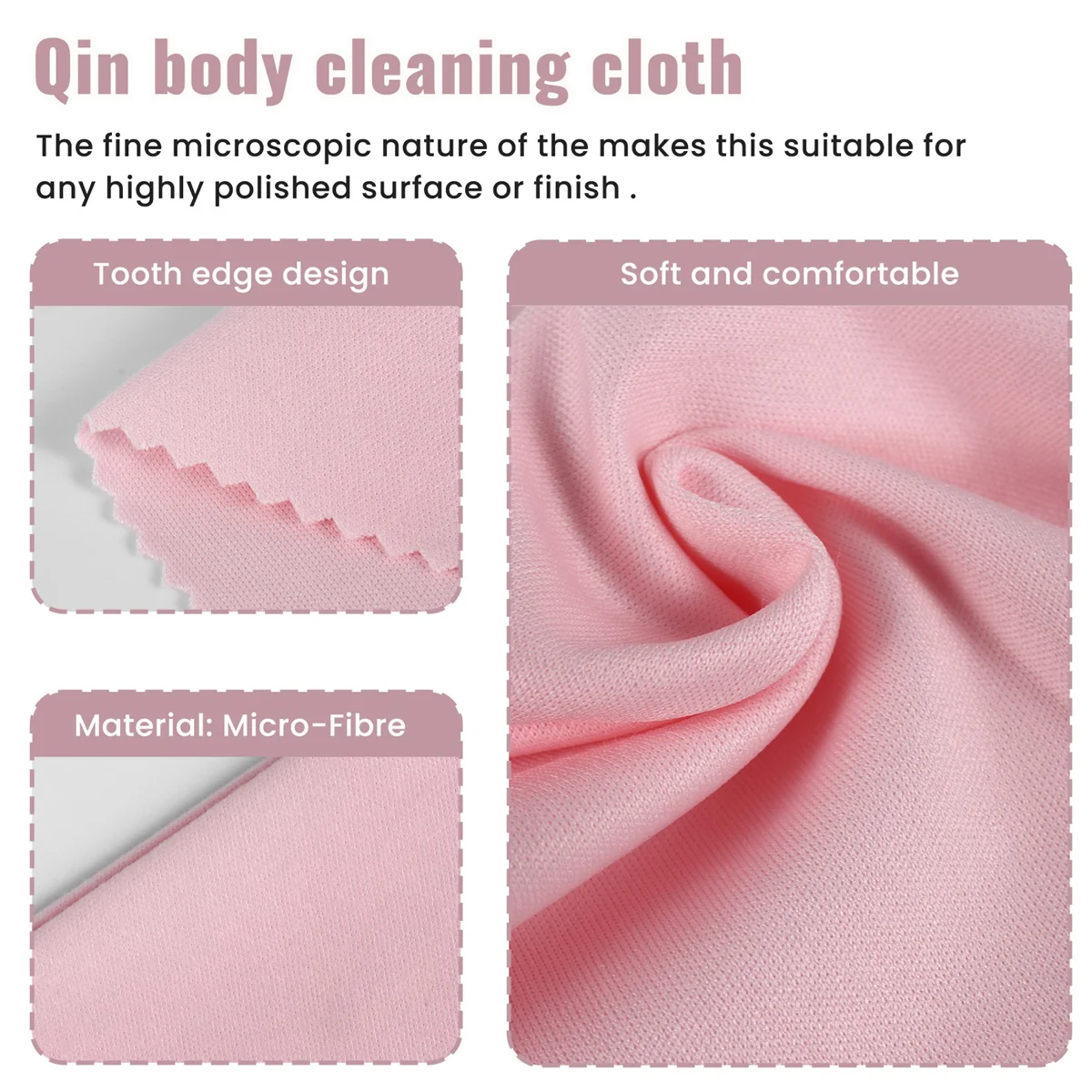 

Lo-ok 1pcs Microfiber Cleaning Polishing Polish Cloth for Musical Instrument Guitar Violin Piano Clarinet Trumpet Universal