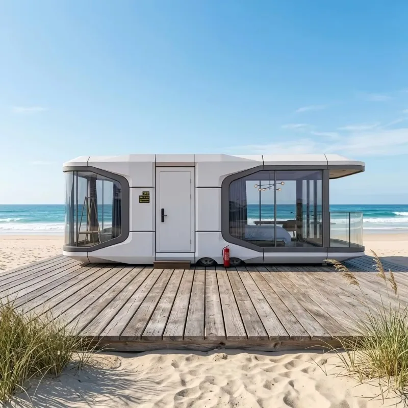 Factory Direct Space Capsule Cabin Portable Modular House For Wholesale Project Accommodation Prefabricated Housing Solution