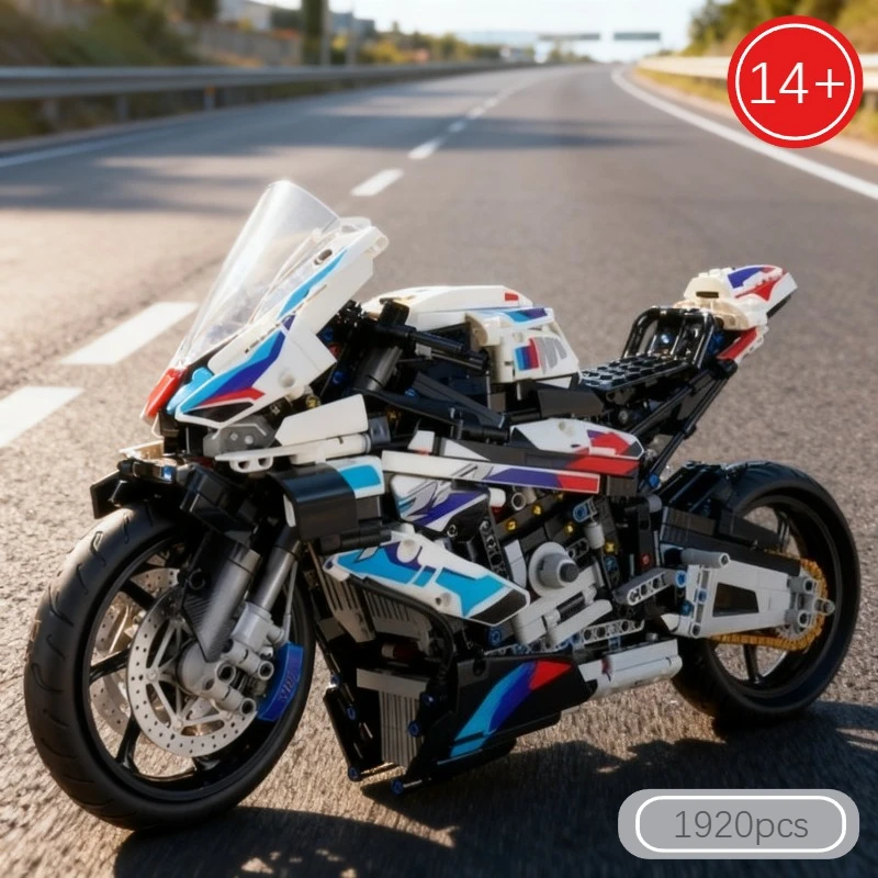 

Новинка, 1920 шт., 1:5, украшения для рабочего стола для мотоцикла, креативные украшения для мотоцикла, модель для детей и взрослых, сборные игрушки, подарок на Хэллоуин