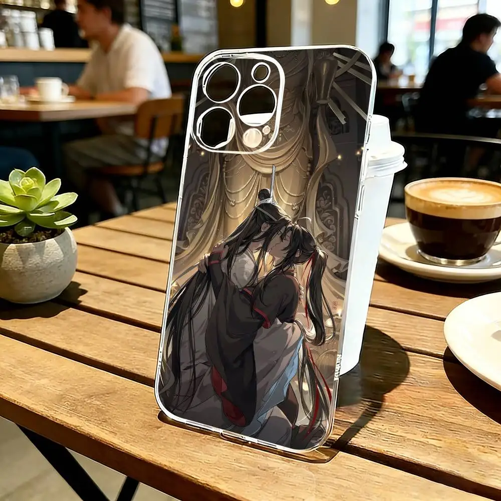 

Anime mo dao zu shi Phone Case Transparent Silicone Soft For iPhone 17 16 15 14 13 12 11 Mini Pro Max Plus