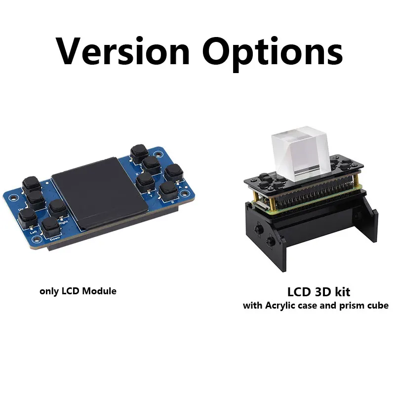 Picture 3: 1.3inch LCD Display Screen Game Module With Button AND Audio Buzzer Speaker For Raspberry Pi Zero 2W/3B/4B/5/ RP2040-PiZero