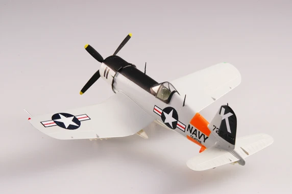 Easymodel 37240 1/72 Corsair Fighter Kansas Coast Guard 1956 Assembled Finished Military Static Plastic Model Collection or Gift