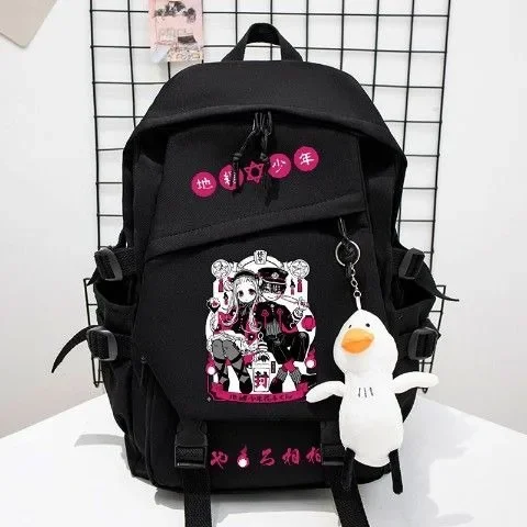40x30x12 см, Jibaku Shounen, Ханако-кун, школьные ранцы для студентов, детей, подростков, аниме-рюкзаки большой вместимости для девочек и мальчиков