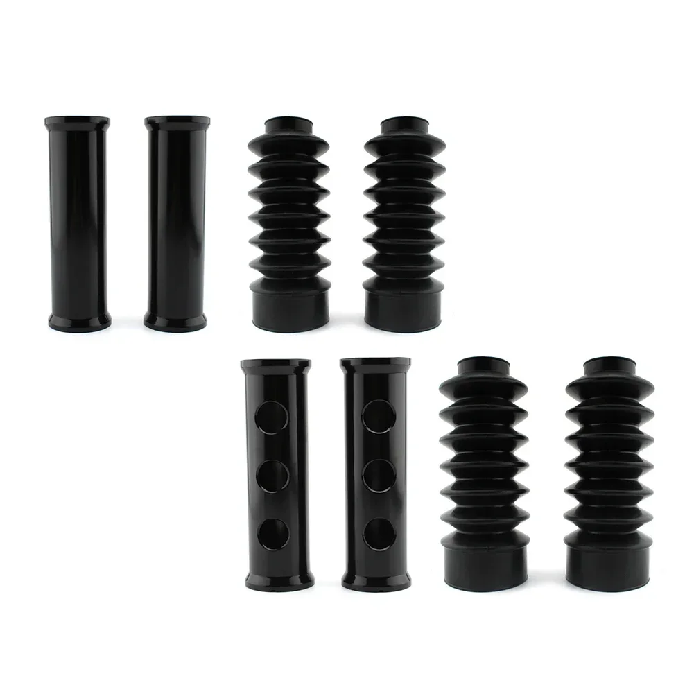 For Harley Davidson Sportster 883 1200 2000-2021 4Pcs/Set Motorbike Front Fork Shock Absorber Cover Fork Pipe Cover