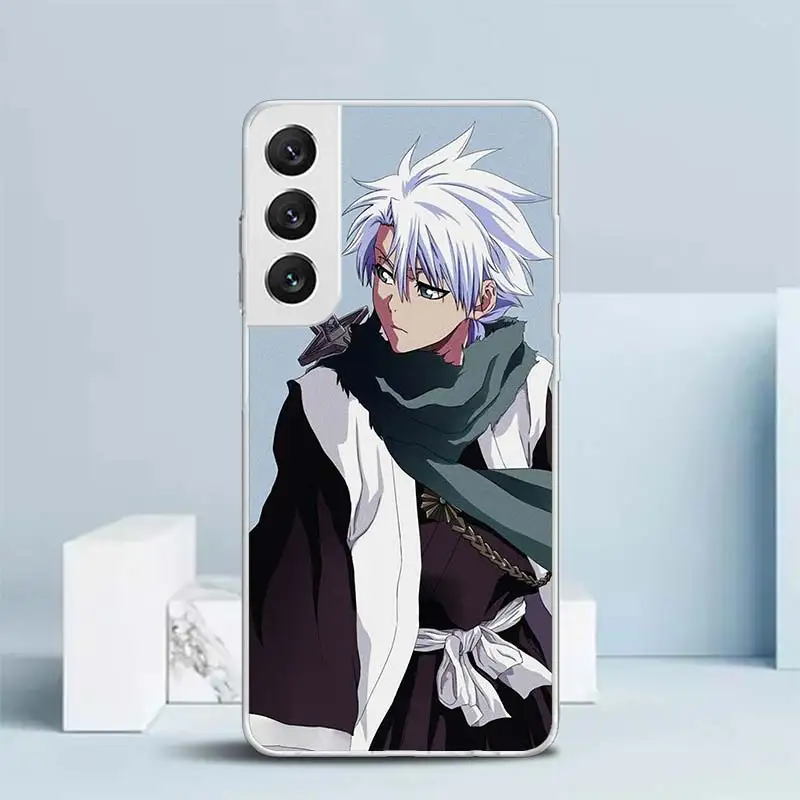 Bleach Hitsugaya Toushirou Soft Cover for Samsung Galaxy S25 Edge S26 S24 S23 Ultra Phone Case S22 S21 Plus S20 FE Print Pattern