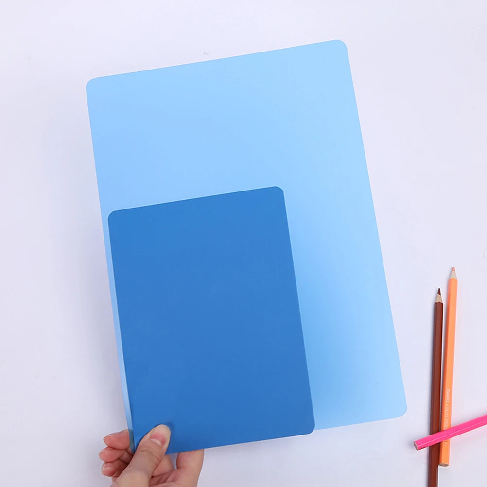 

15Pcs Plastic Writing Boards Smooth Surface Writing Pads for Office School Student Examination Supplies