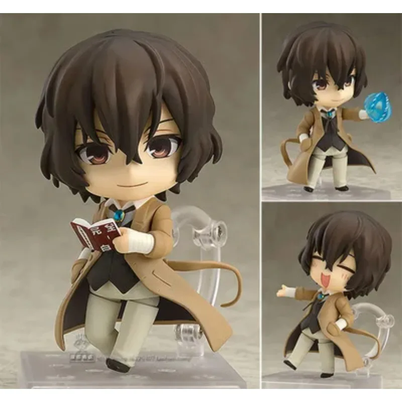 #657 Bungo Stray Dogs Dazai Osamu Anime Figure #676 Nakahara Chuuya Action Figure Ryunosuke Akutagawa Figurine Model Doll Toys