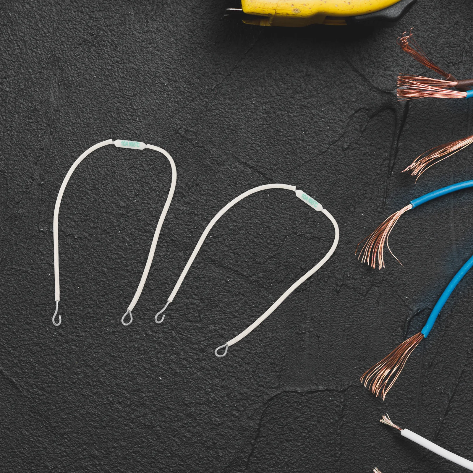 

20pcs Ceramic Temperature Fuse 165°C Thermal Cutoff For Rice Cooker Air Fryer Microwave Heater Electric Appliance Replacement