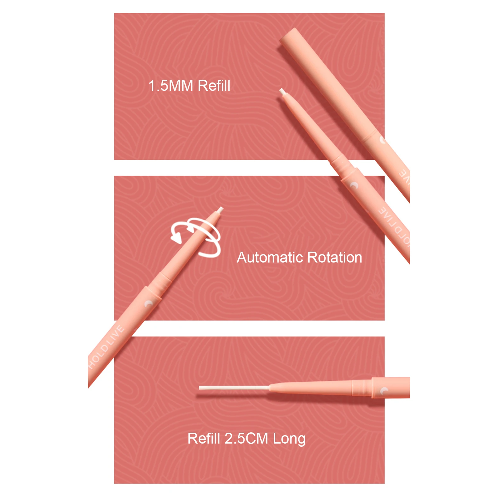 HOLD LIVE 0.1g カラー 超極細 ゲルペン 流暢 防水 長持ち 落ちにくい 自然