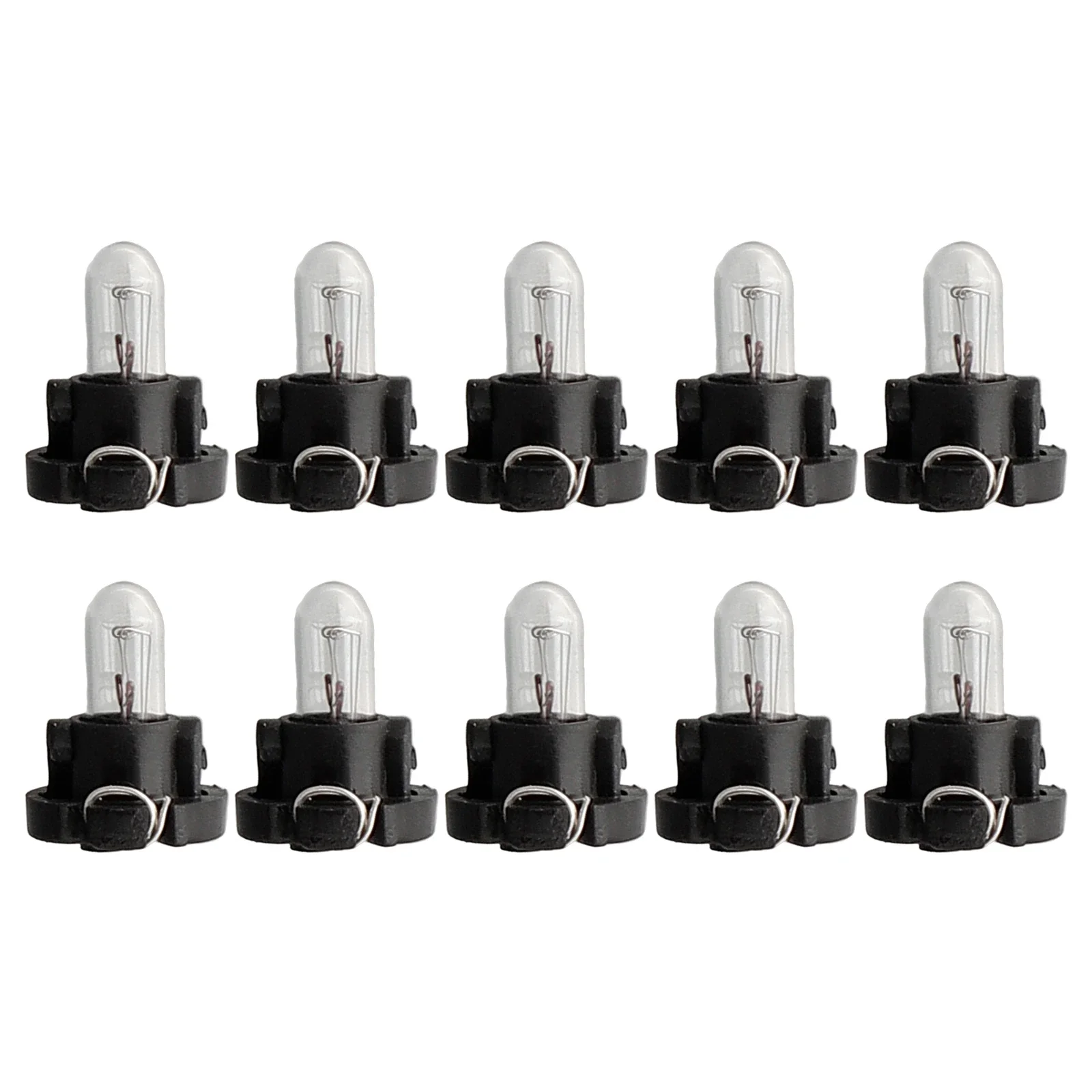 5/10pcs T3 T4.2 Led Bulbs Car Interior Light 12V 4300K Yellow Warming Indicator Lamp Xenon Gas High-Intensity White Light