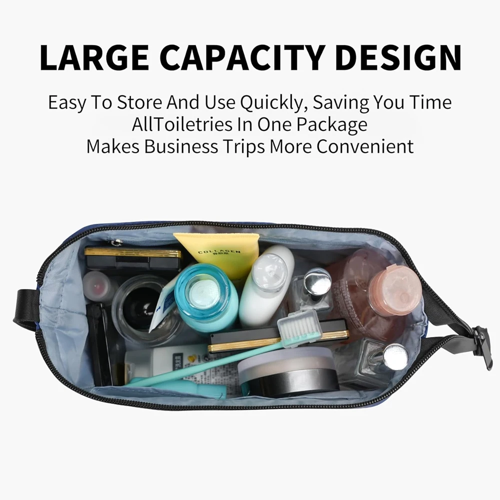 Hanging Men's Toiletry Bag Large Waterproof Cosmetic Bags Travel Organizer Lady Toiletries Makeup Toilet Foldable Bathroom Kit