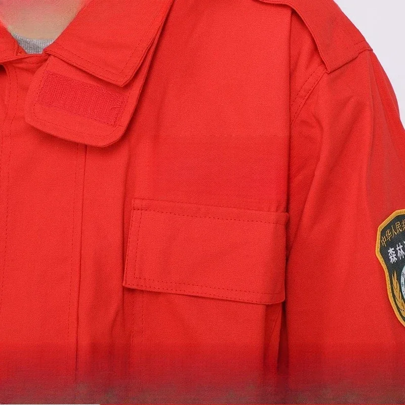 Forest fire prevention five-piece fire fighting clothing supply flame retardant heat insulation protective clothing