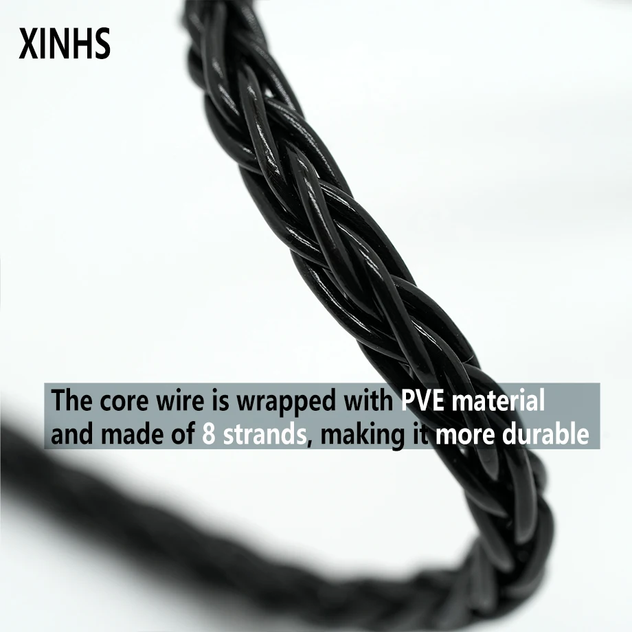 XINHS S137 Black Graphene Palladium Silver Hybrid Earphone Upgrade