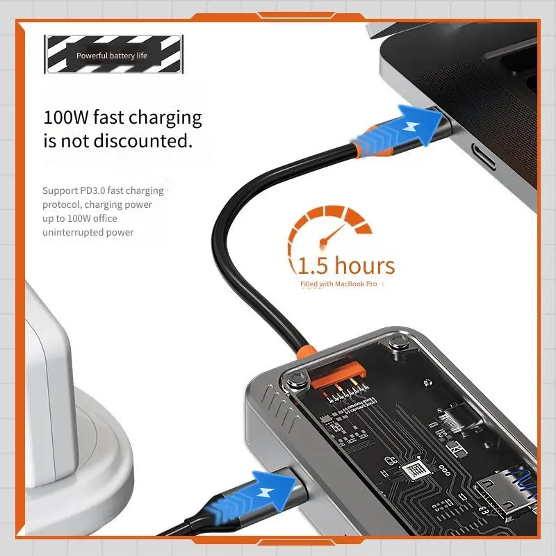 Docking station usb hub hub network Port USB