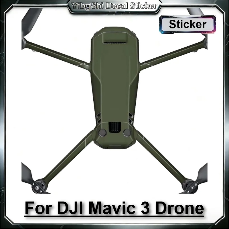 For DJI Mavic3 Drone Sticker Vinyl Wrap Film Mavic 3 Cine Drone Body Protective Sticker Protector Coat